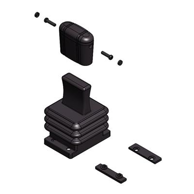 Joystick cover kit, MSA1,black